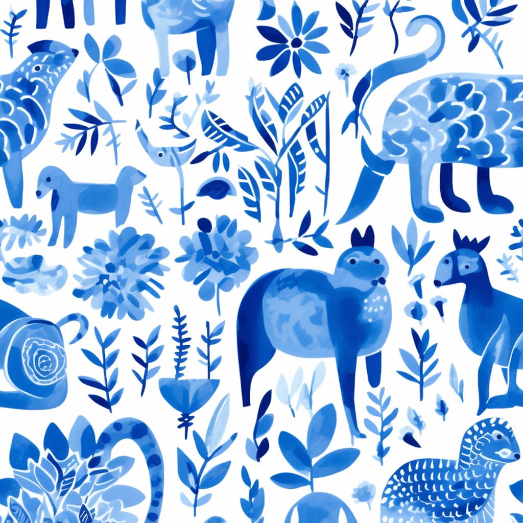 Indigoblau: Die Tiefe des Nachthimmels