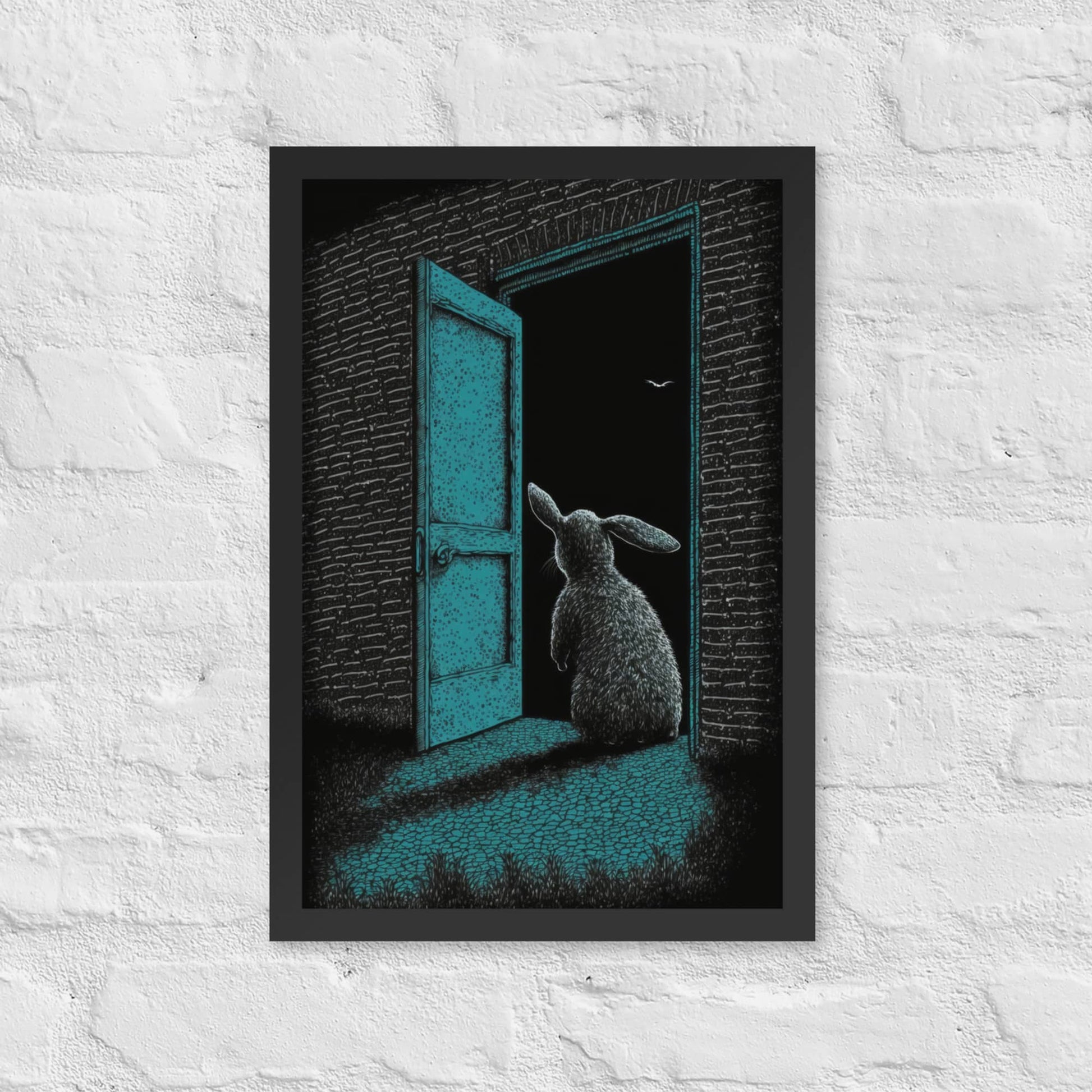 wall art room decor by surreal AI art