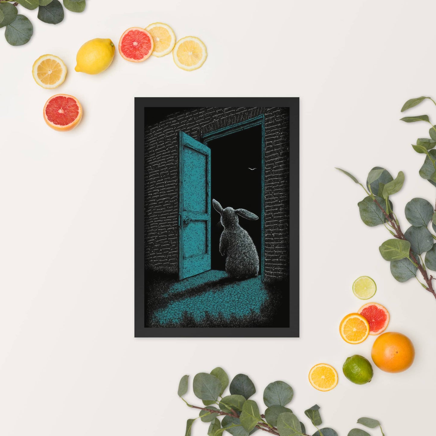 wall art room decor by surreal AI art