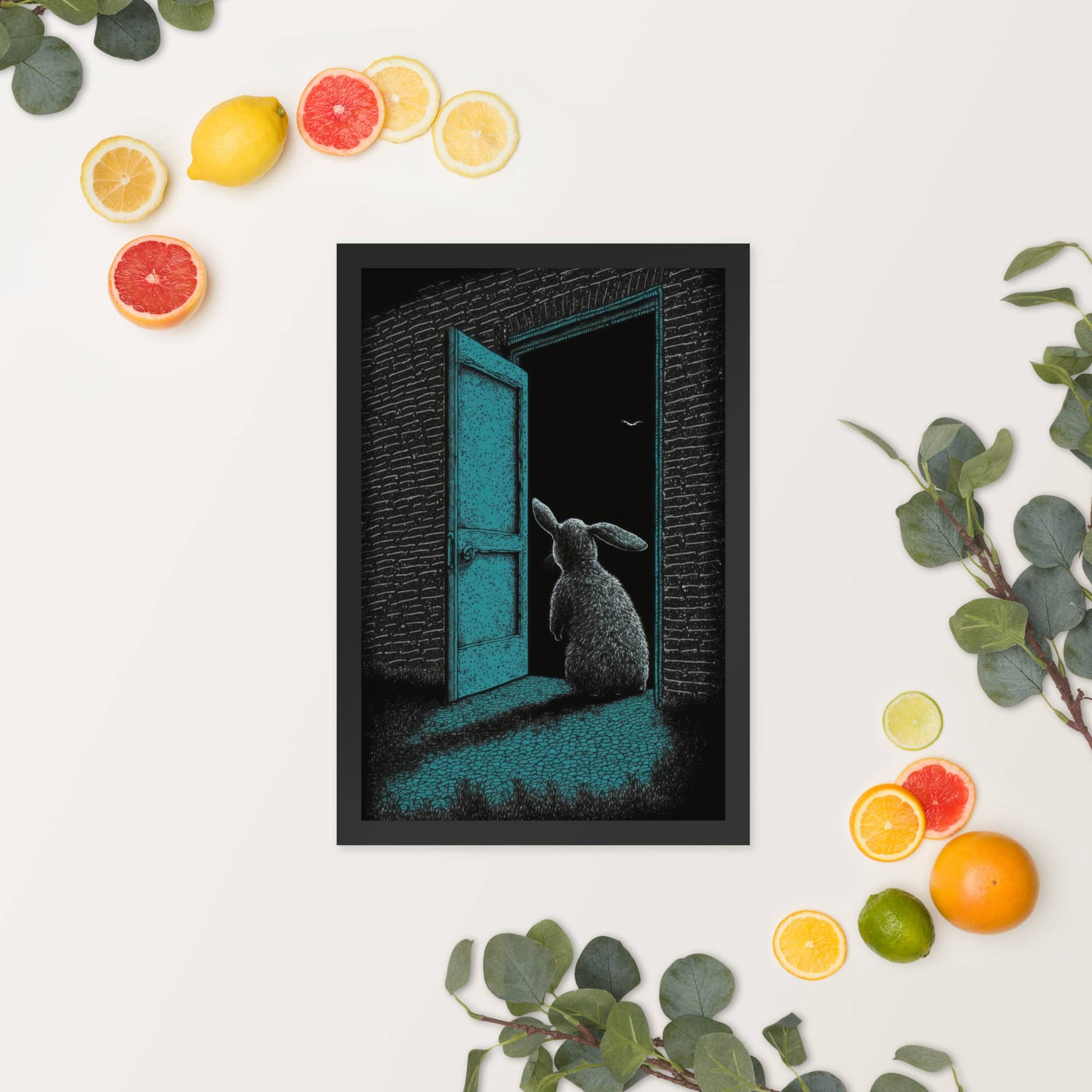 wall art room decor by surreal AI art