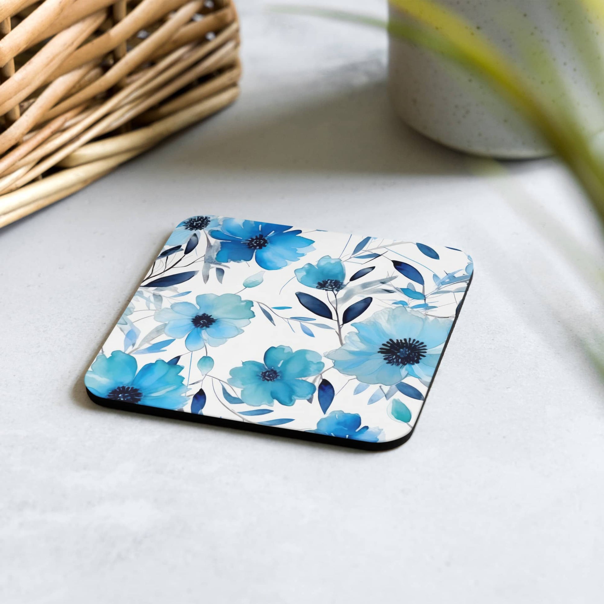 cup coaster table decor by pattern AI art