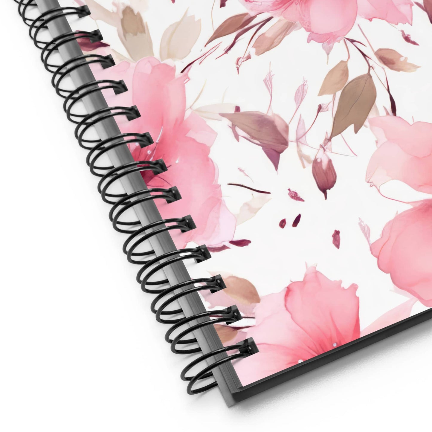 spiral notebook desk decor by pattern AI art
