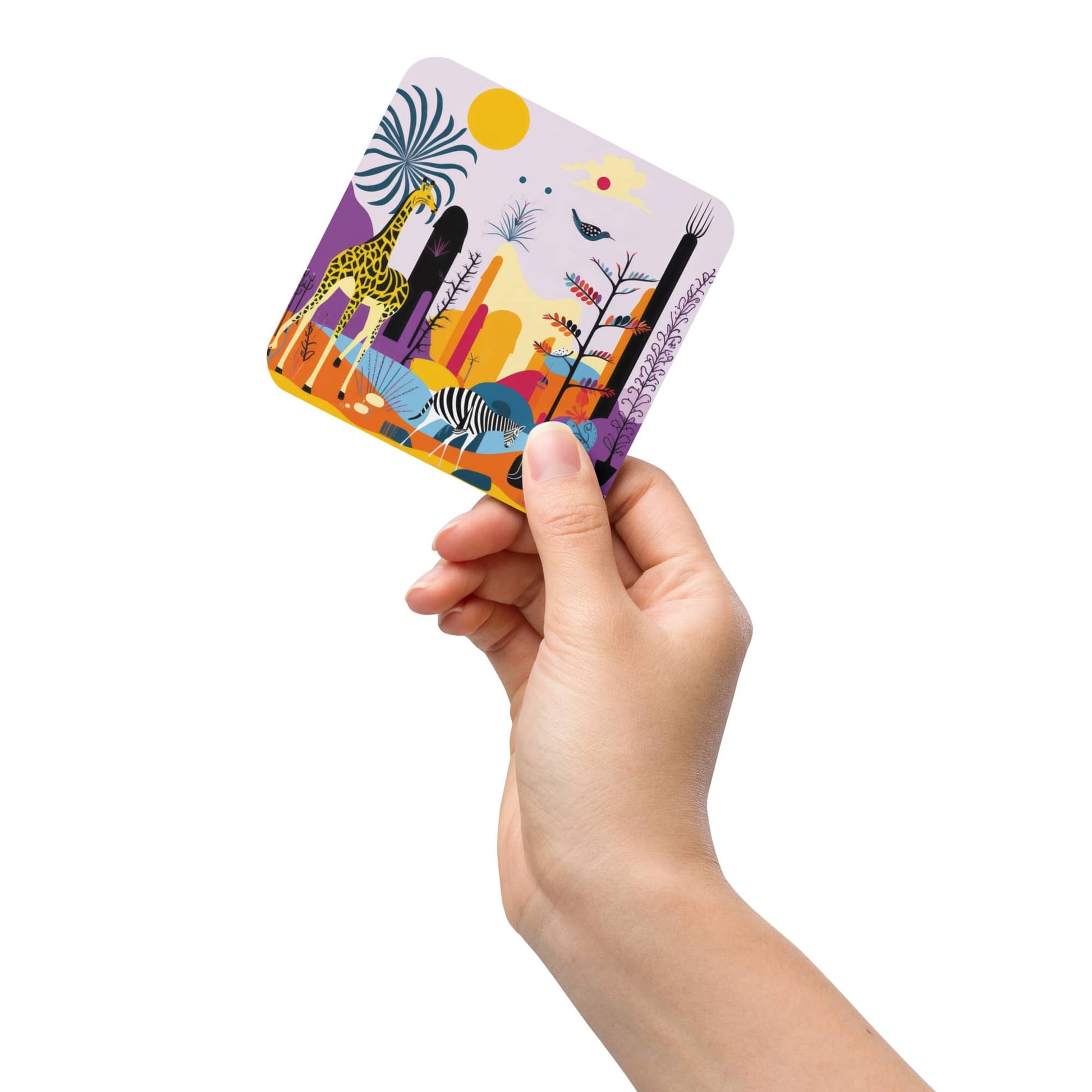 cup coaster table decor by Instagram surreal AI artist