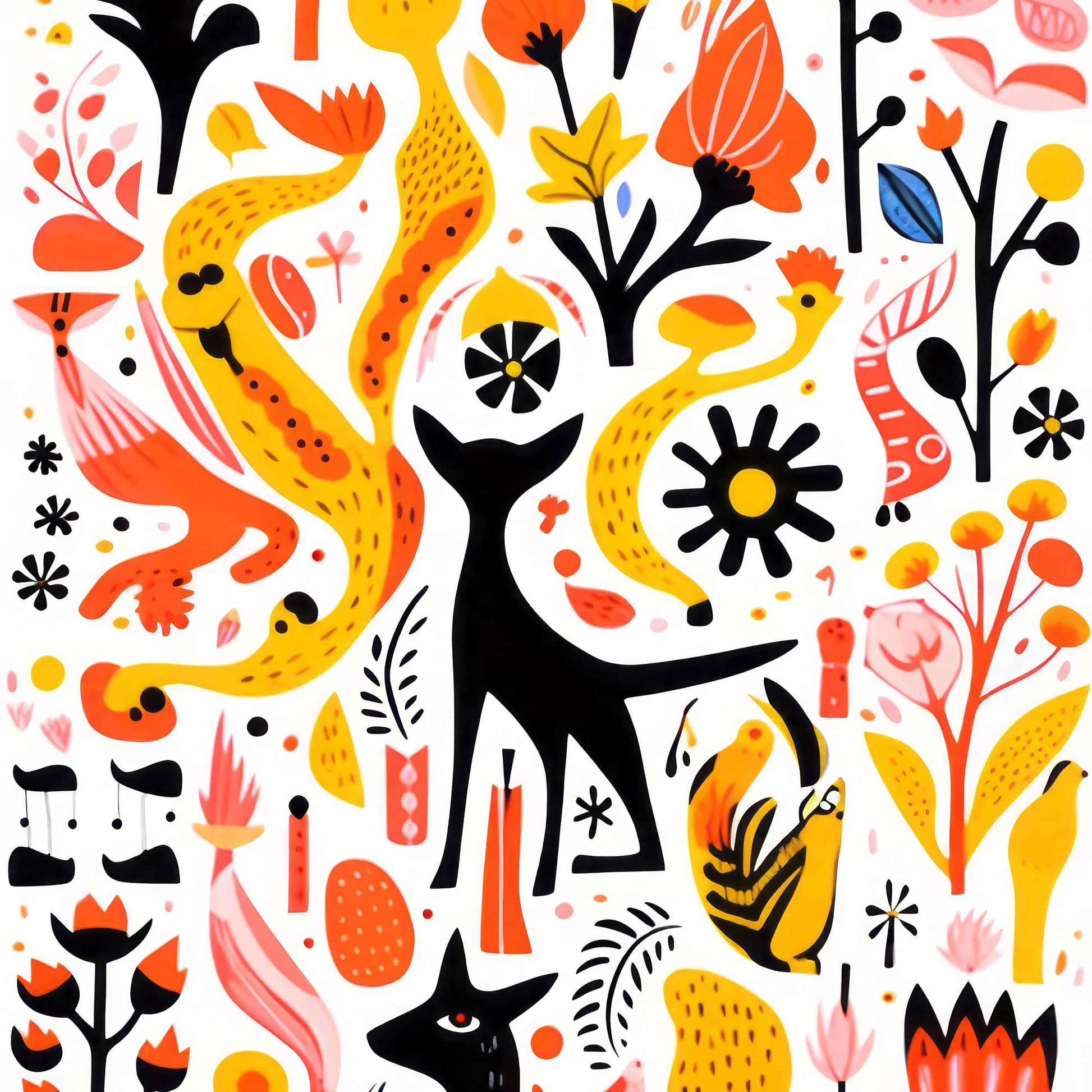 cup coaster table decor by Instagram surreal AI artist