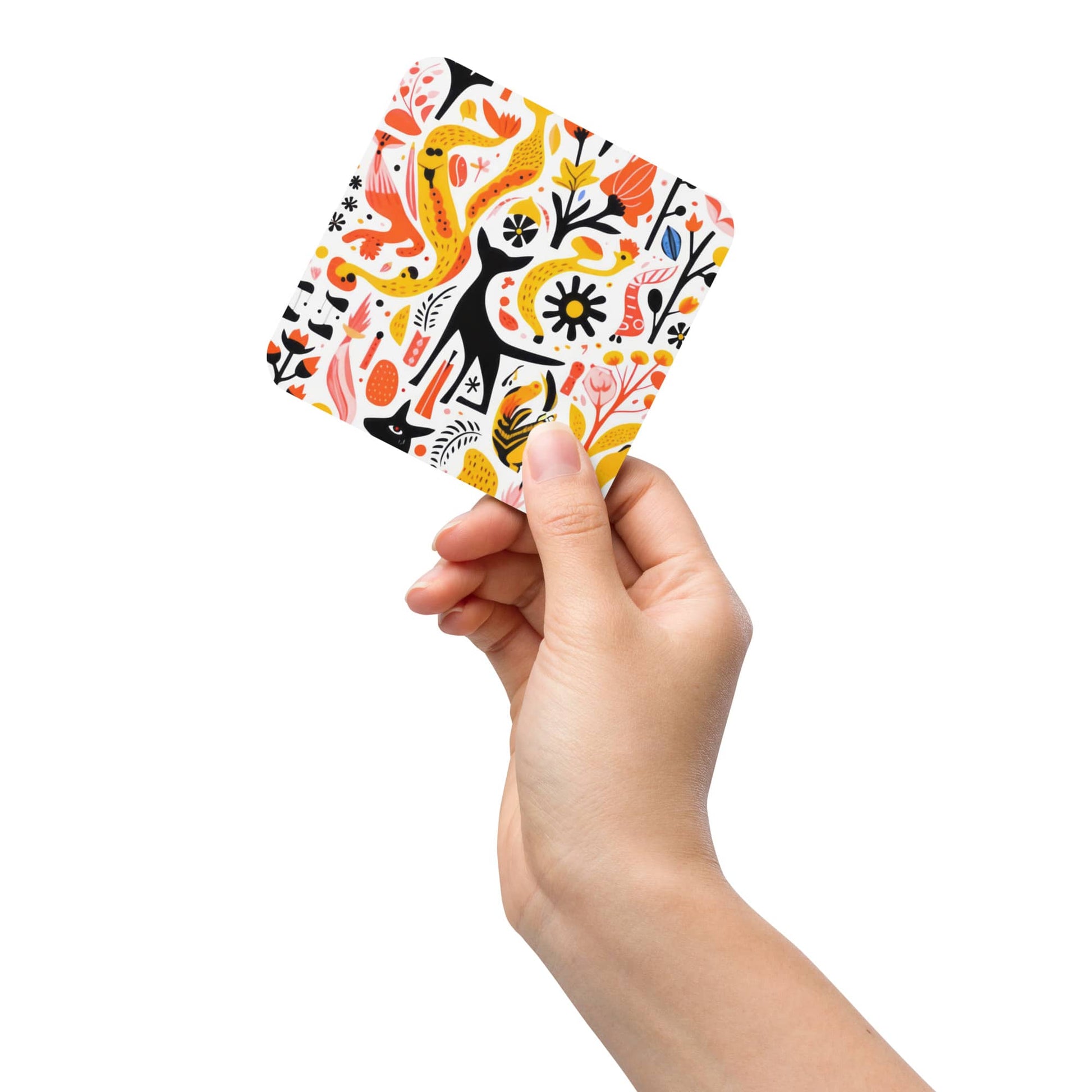 cup coaster table decor by Instagram surreal AI artist