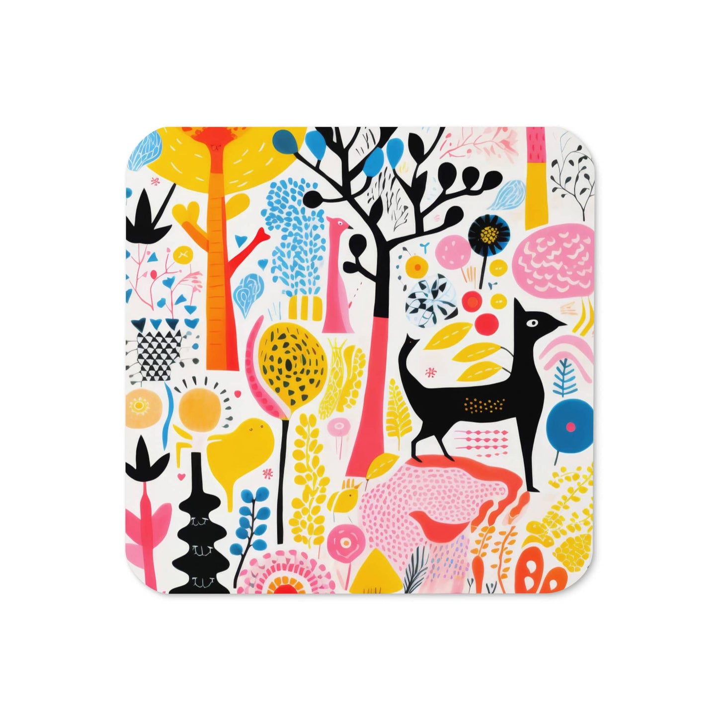 cup coaster table decor by Instagram surreal AI artist