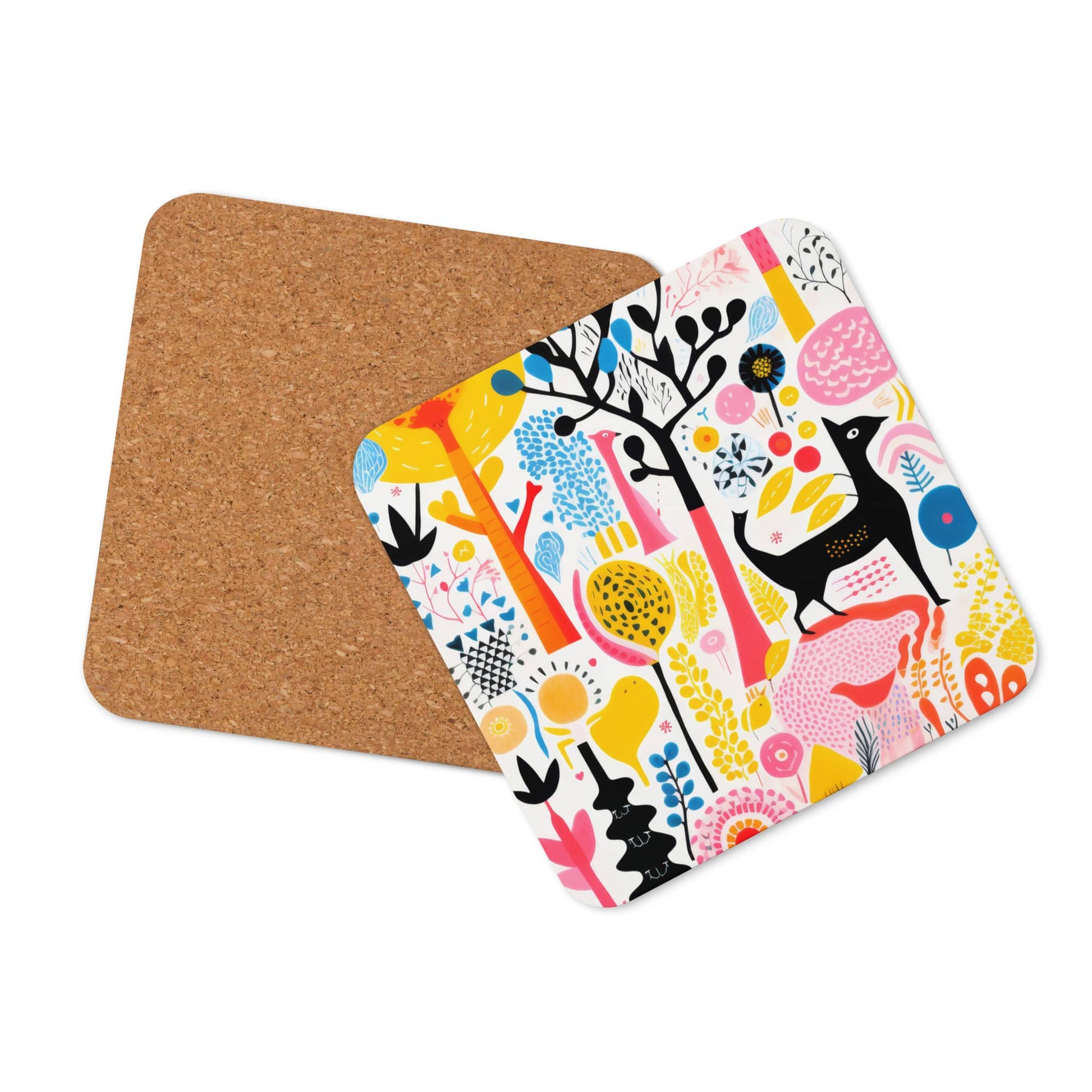 cup coaster table decor by Instagram surreal AI artist