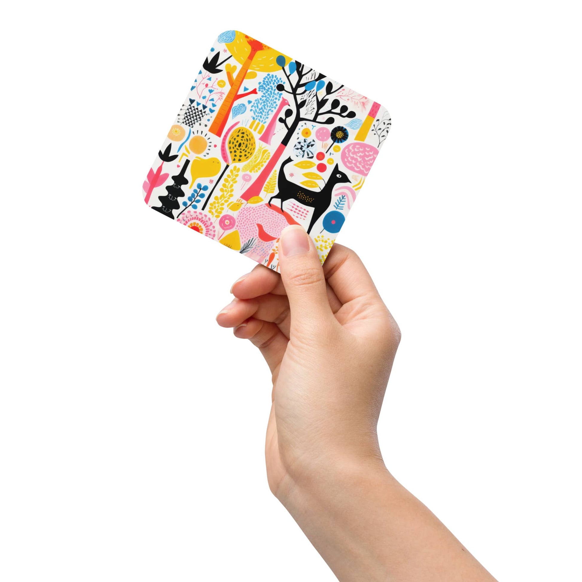 cup coaster table decor by Instagram surreal AI artist