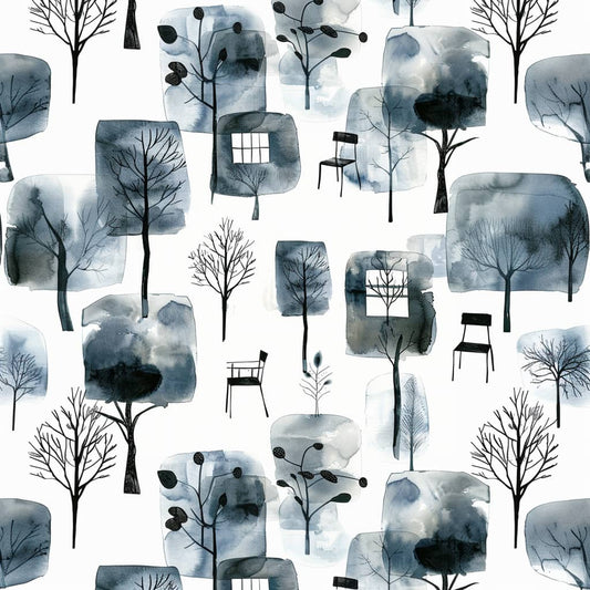 a pattern of black shade by Instagram Midjourney artist